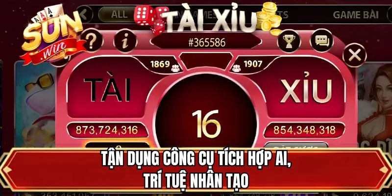 Tận dụng công cụ tích hợp AI, trí tuệ nhân tạo